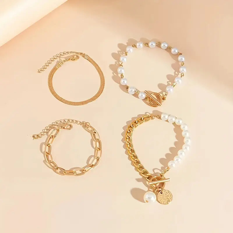 Stunning Gold Set for Daily Wear