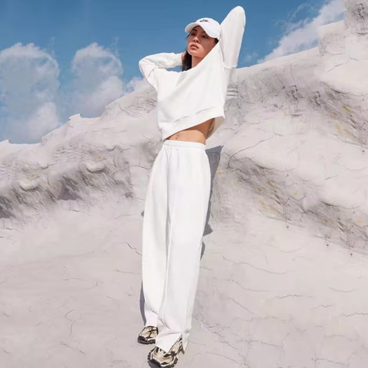 Nayla® | Casual two piece knitted sweater set