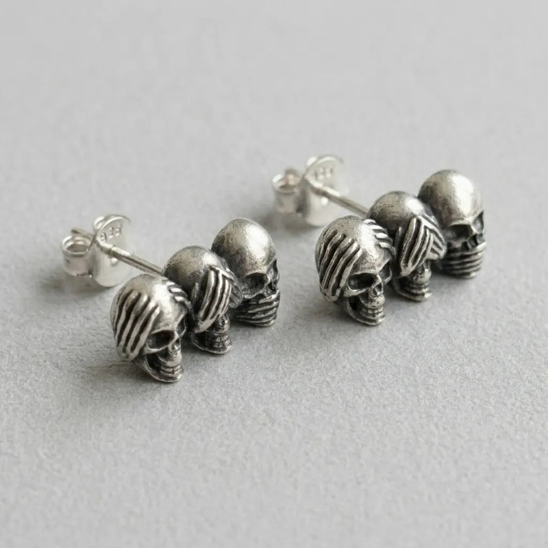 Dead Witness Studs  Earrings