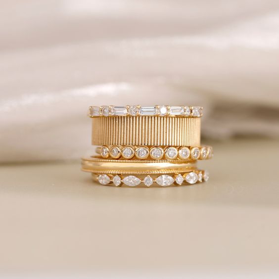 Delicate Artisan Gold Set