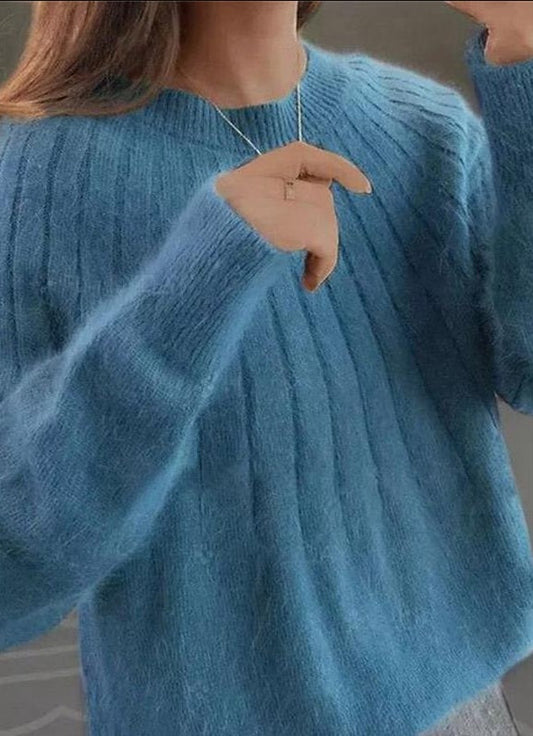 Herma® | Fluffy knitted sweater for women