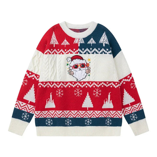Lucía® | Couple's knitted crew neck sweater