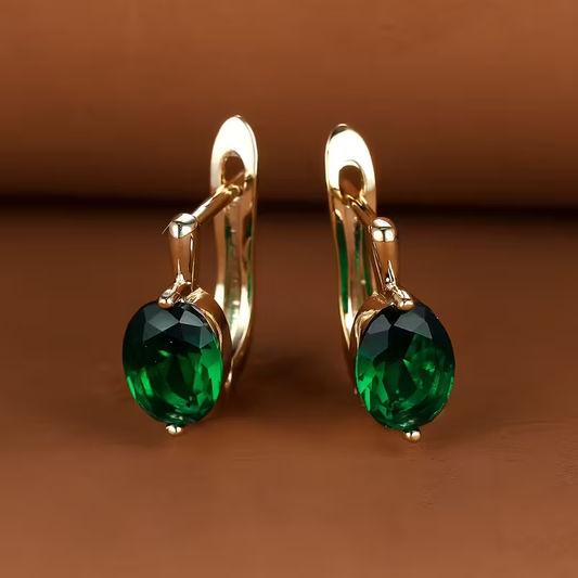 Oval Glow Earrings