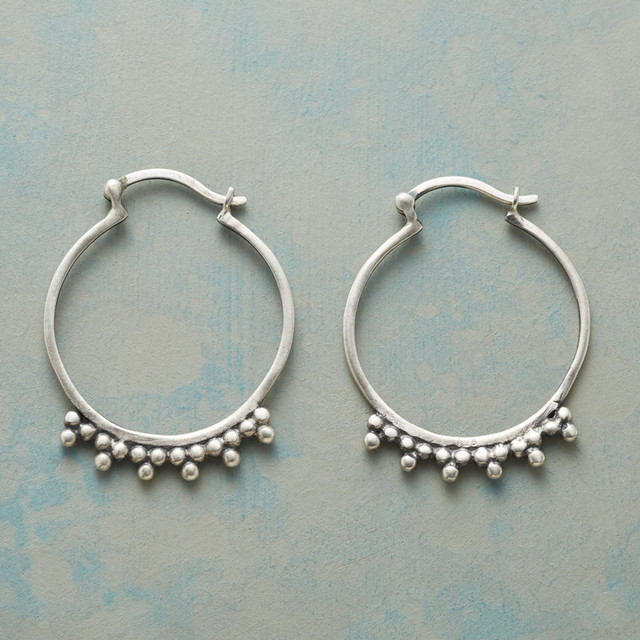 Vintage Handmade Silver Earring