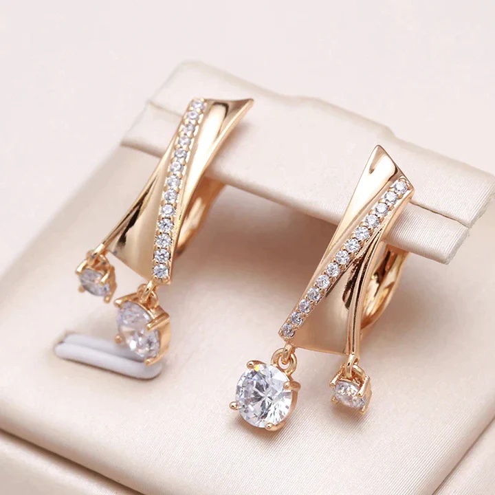 Beautiful Gold Earring with Unique Style