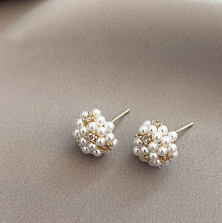 Vintage Handmade Pearl Earring