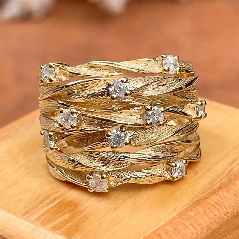 Beautiful Gold Ring with Unique Style