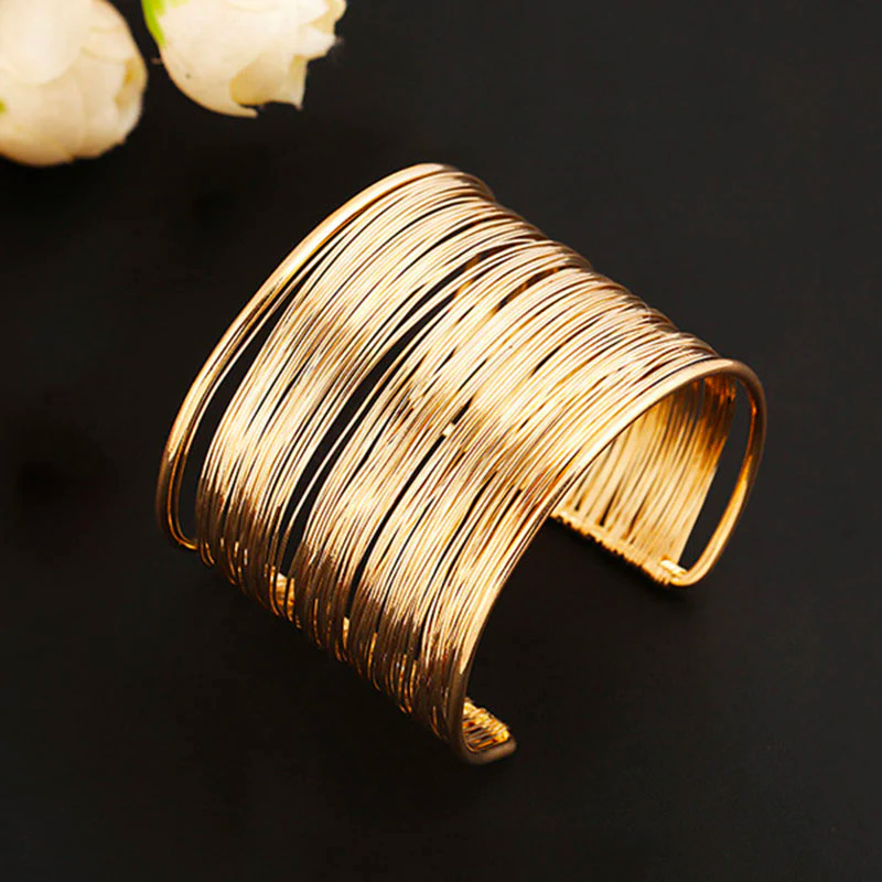 Vintage Handmade Gold Bracelet