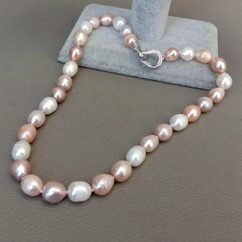 Delicate Artisan Pearl Necklace