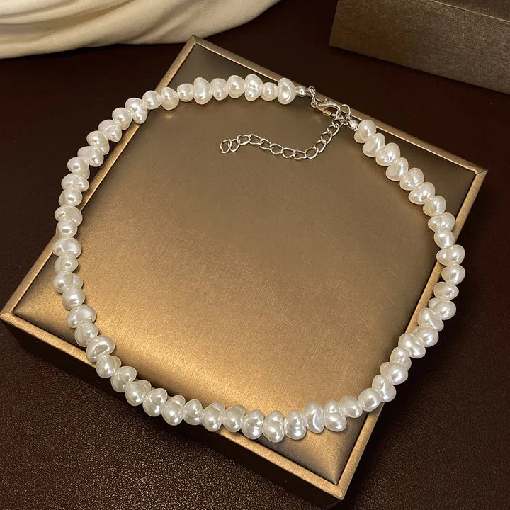 Vintage Handmade Pearl Necklace