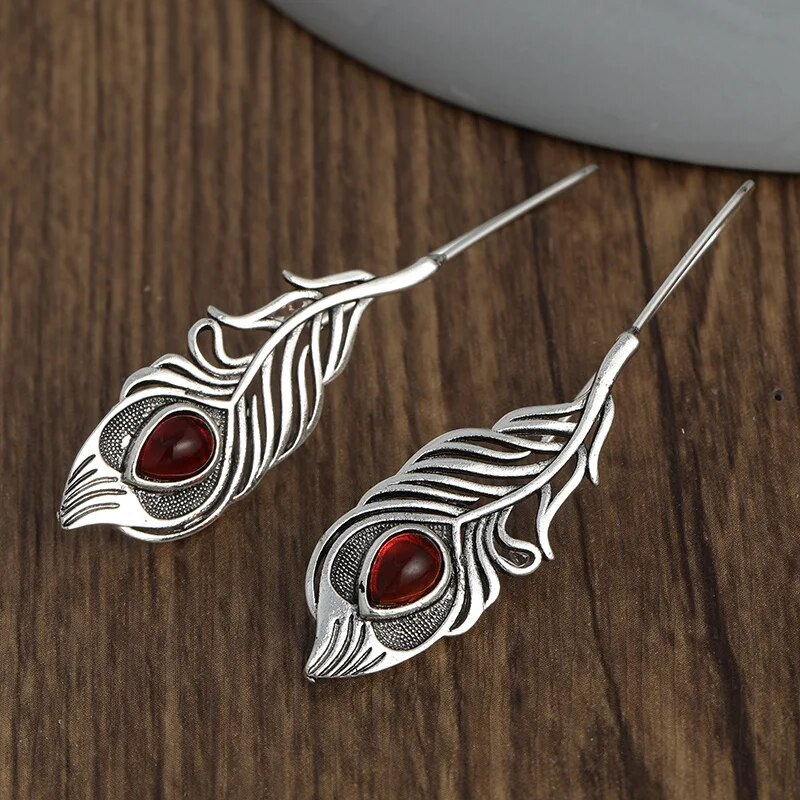 Vintage Handmade Silver Earring