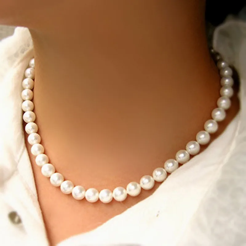 Vintage Handmade Pearl Necklace