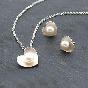 Delicate Artisan Pearl Set