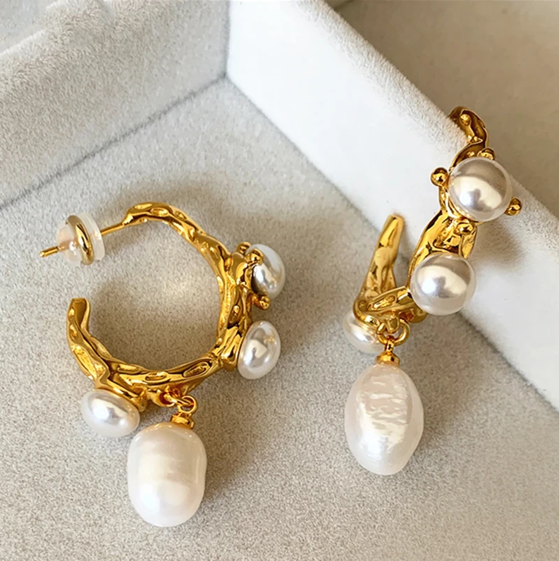 Vintage Handmade Pearl Earring