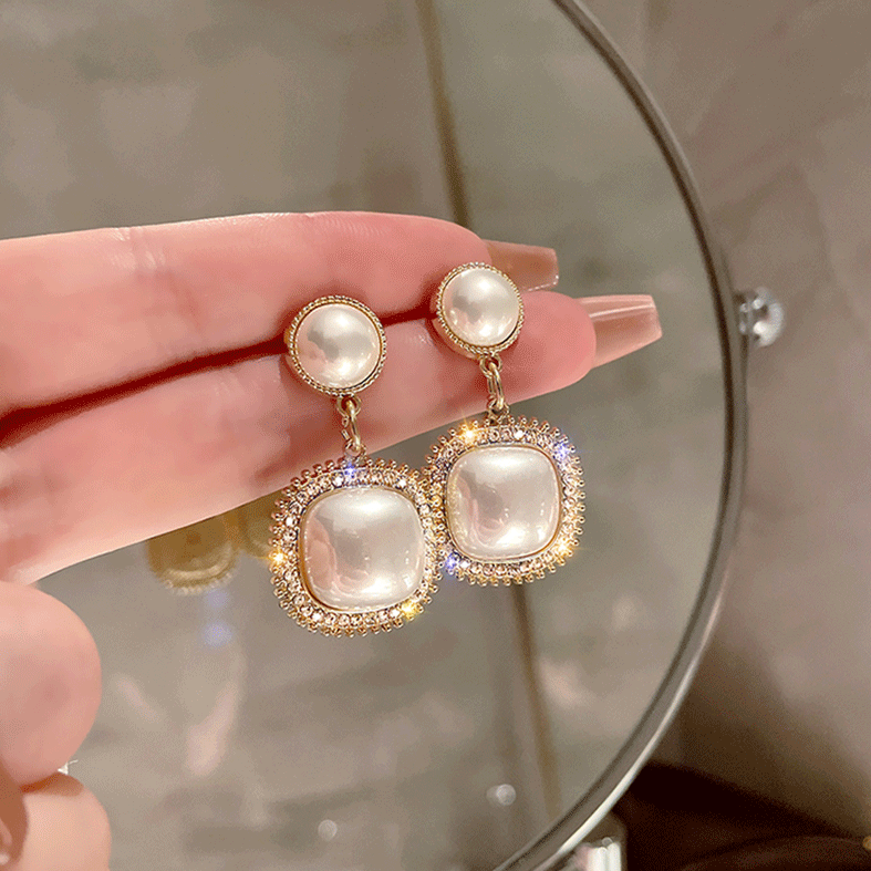Vintage Handmade Pearl Earring
