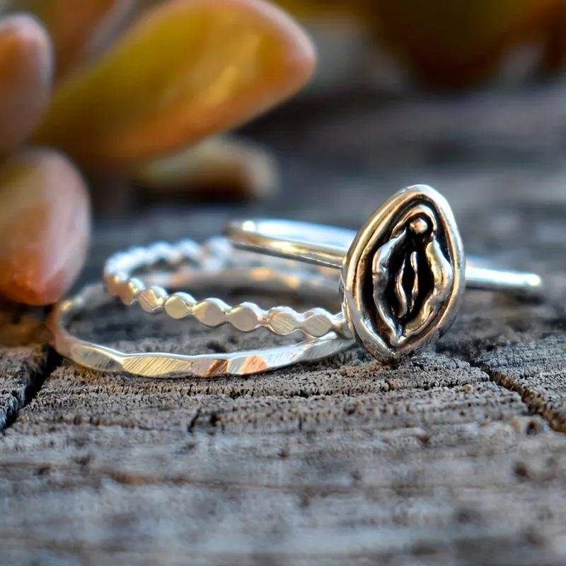 Beautiful Silver Set with Unique Style