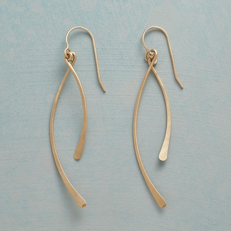Beautiful Gold Earring with Unique Style