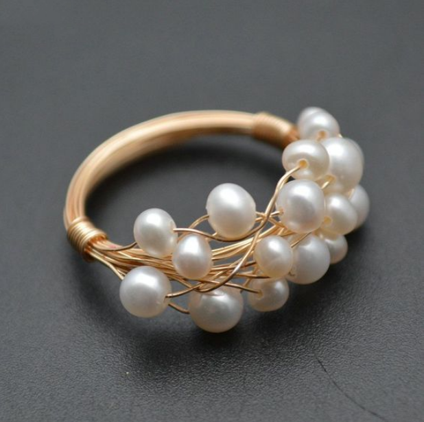 Elegant Pearl Ring for Every Occasion