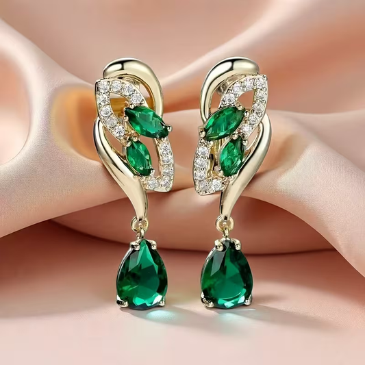 Velvet Flame Earrings