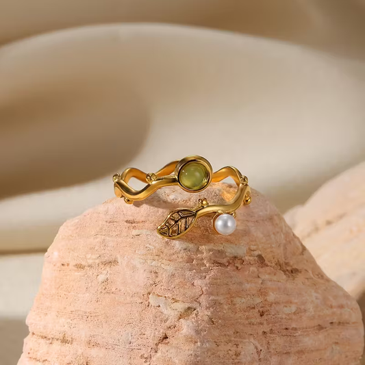 Pearl Open Ring