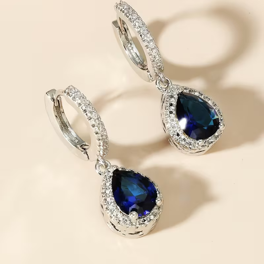 Sapphire Grace Earrings