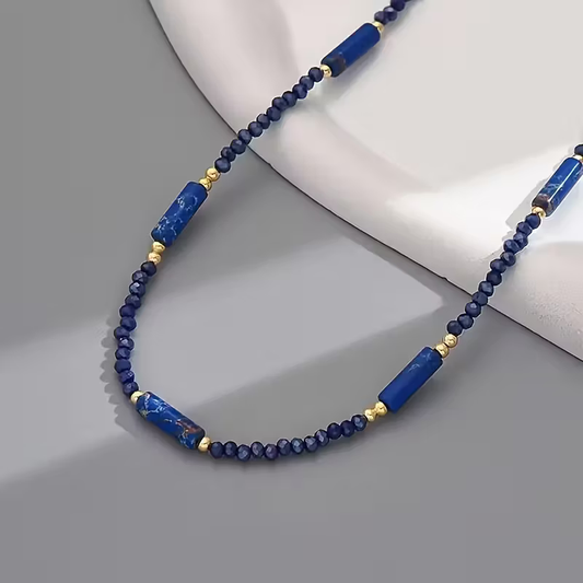 Azure Line Necklace