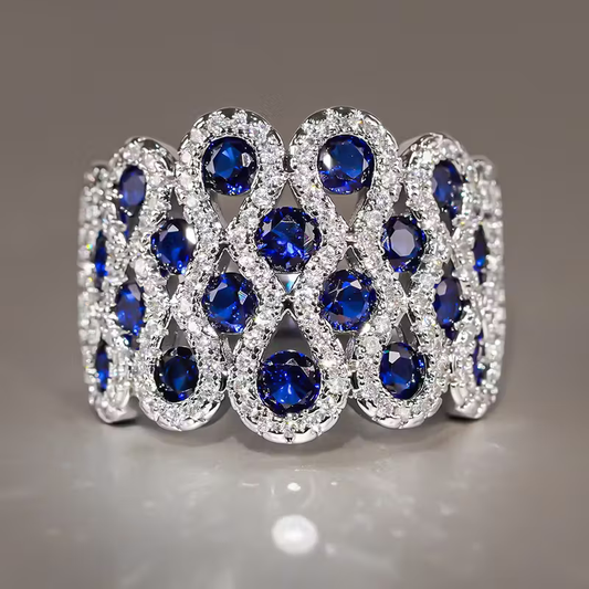 Sapphire Regal Ring