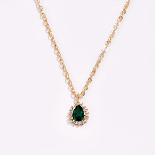 Emerald Dew Necklace