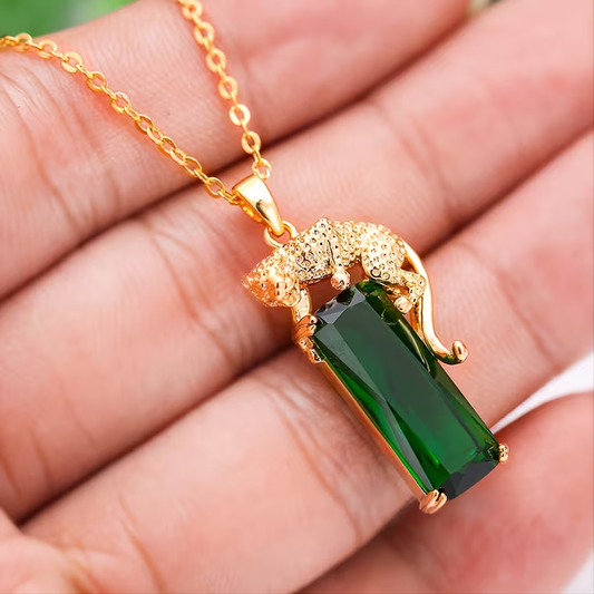 Leopard Guardian Necklace