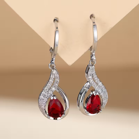 Swirl Drop Earrings