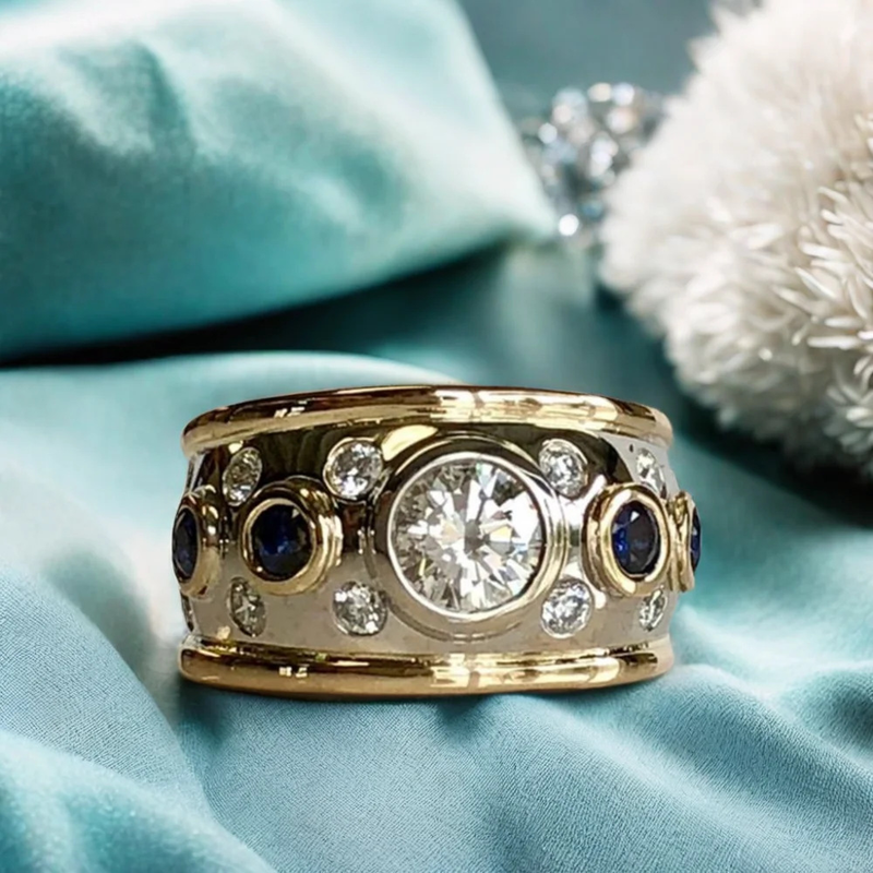 Vintage Handmade Gold Ring