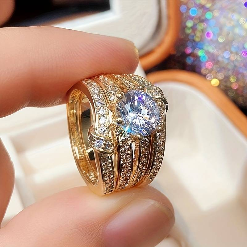 Beautiful Gold Ring with Unique Style