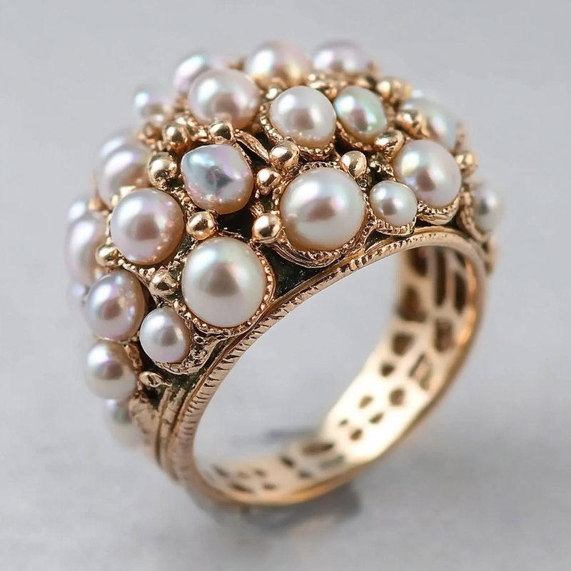 Charming Pearl Ring for Any Occasion