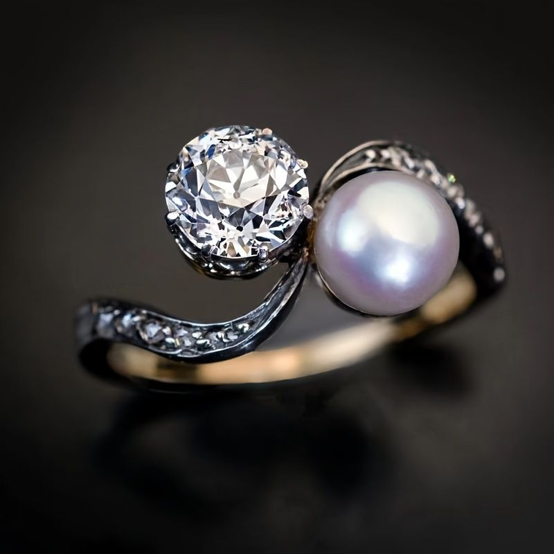 Classic Pearl Ring with Timeless Appeal
