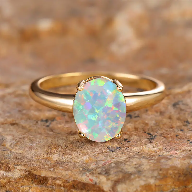 Romantic Gold Ring for Special Moments