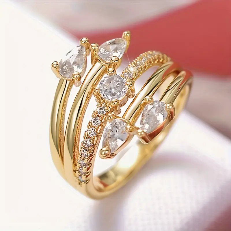 Beautiful Gold Ring with Unique Style