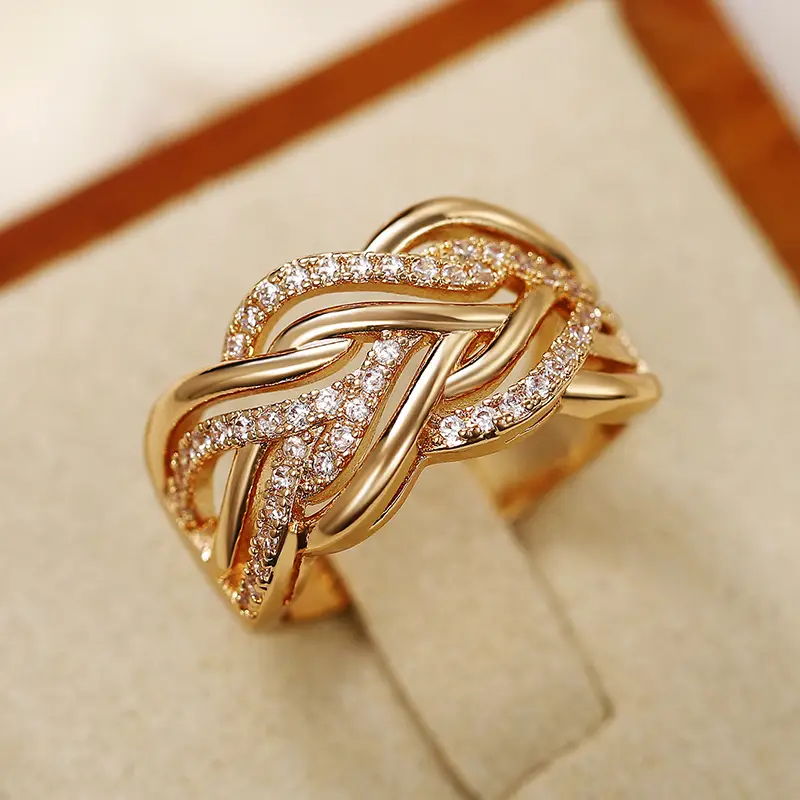 Beautiful Gold Ring with Unique Style