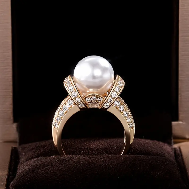 Vintage Handmade Pearl Ring