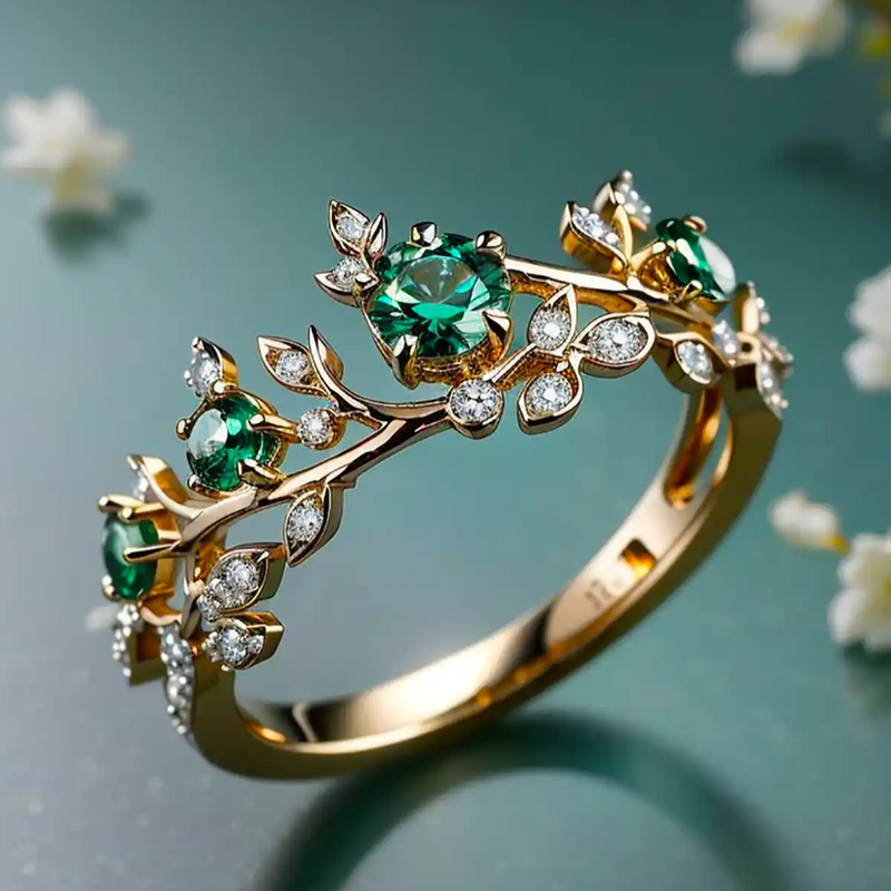 Classic Gold Ring with Timeless Appeal