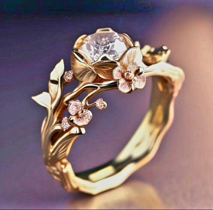 Beautiful Gold Ring with Unique Style