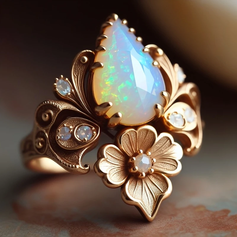 Beautiful Gold Ring with Unique Style