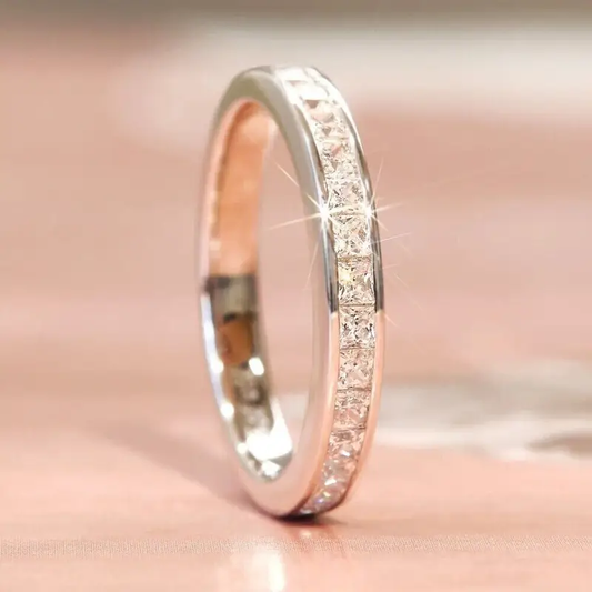 Bright Silvered Fine Ring