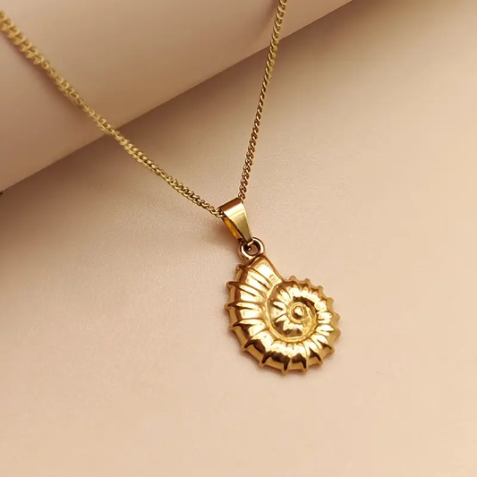Gold Shell Necklace