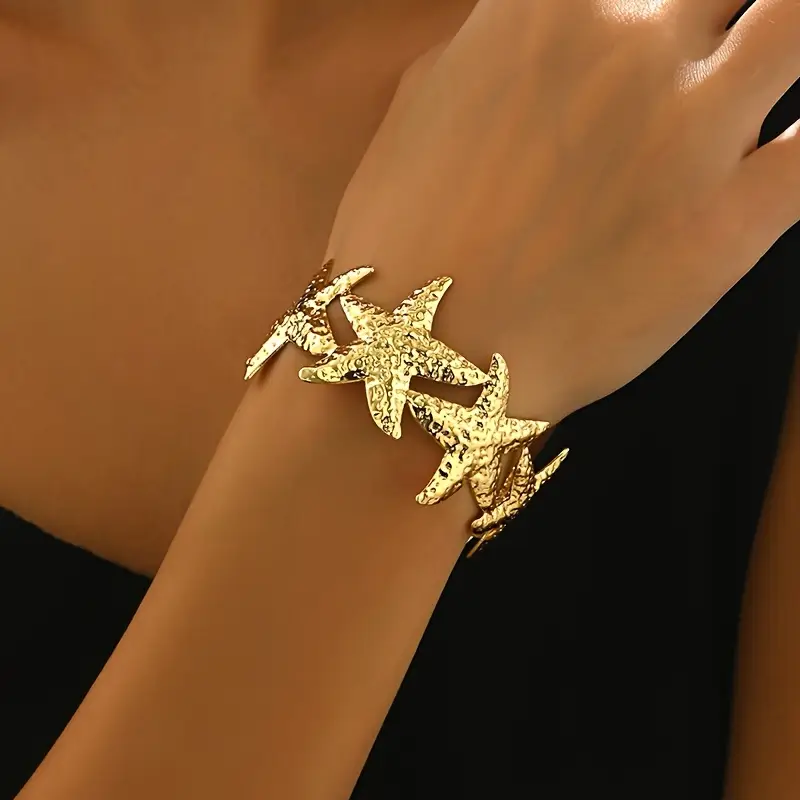 Vintage Handmade Gold Bracelet