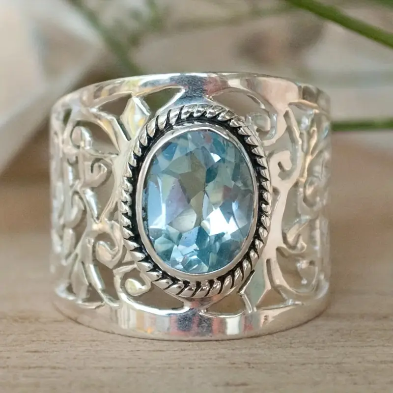 Romantic Silver Ring for Special Moments