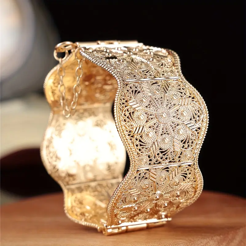 Delicate Artisan Gold Bracelet