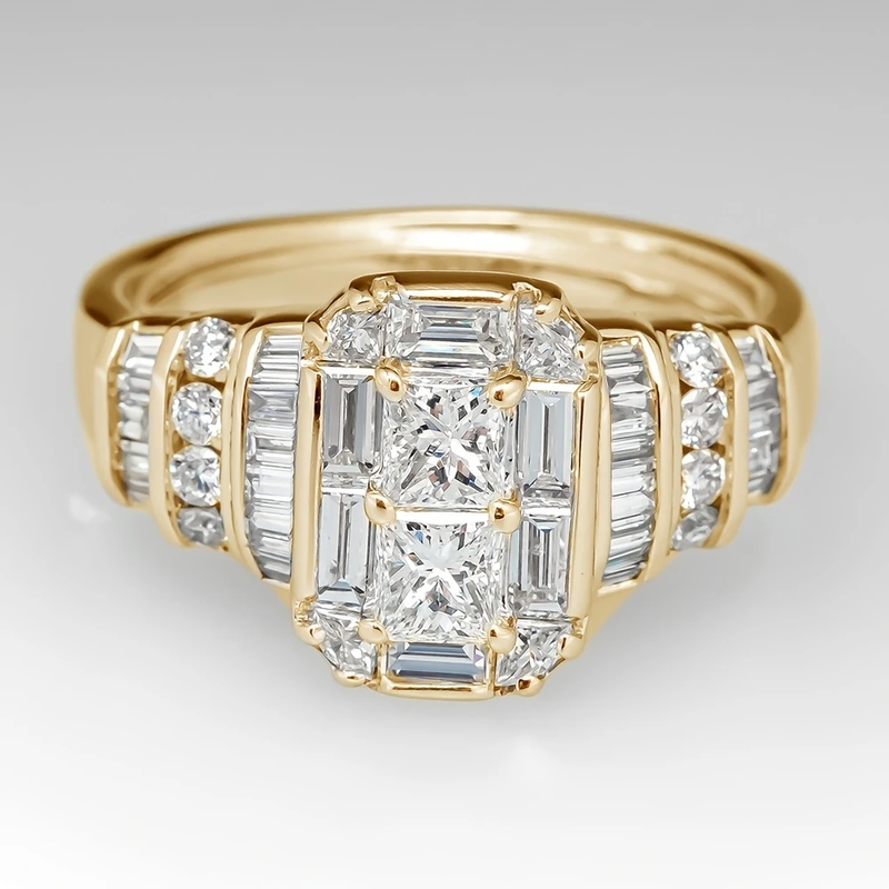 Beautiful Gold Ring with Unique Style