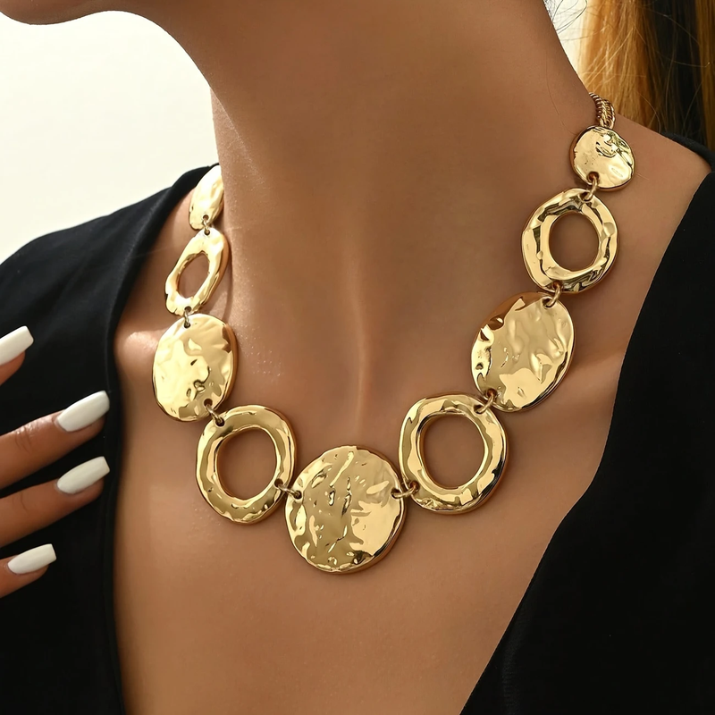 Delicate Artisan Gold Necklace