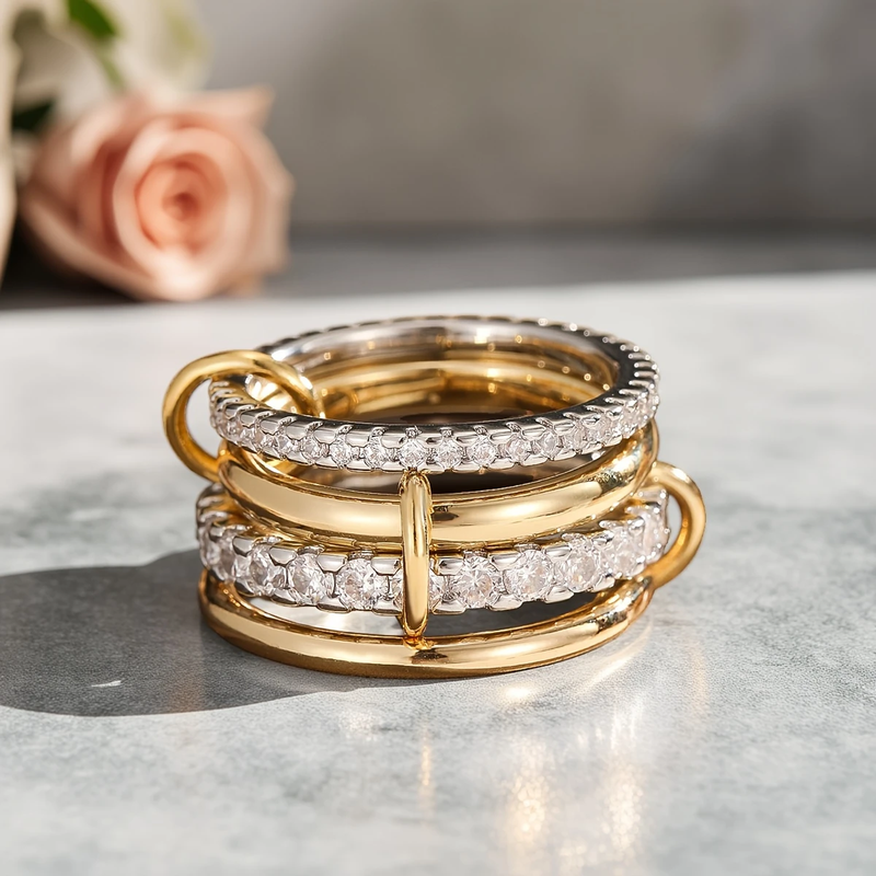 Beautiful Gold Ring with Unique Style
