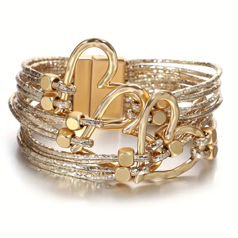 Vintage Handmade Gold Bracelet